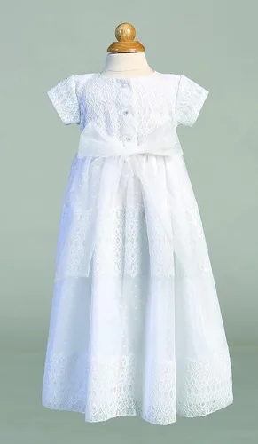 Vista 3 de Bautizo Vestidos para Bebé Niña, Vestidos de Bautizo para Bebé Niña Vestido