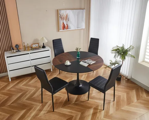 Vista 6 de 47.2INCH Round Dining Table,Office Table,Coffee Table,120X120X74CM
