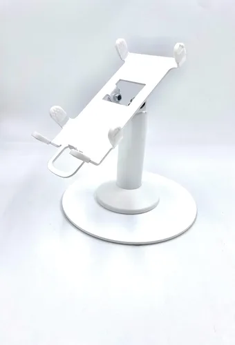Vista 4 de Clover Flex 3 / Flex 4 Base de carga independiente con placa redonda, diseñado para sostener la base de carga con el terminal