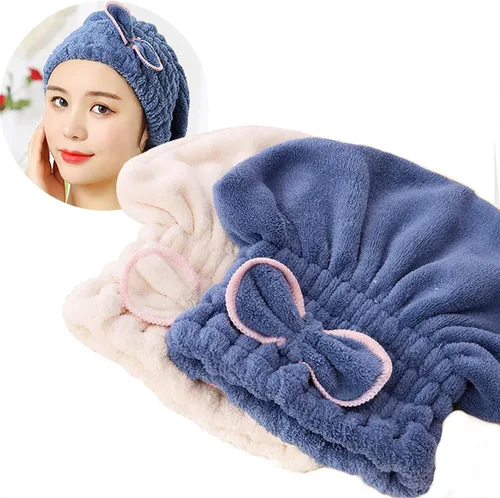 Vista 14 de Jseng Gorro Grande de Microfibra de Secado Rápido para Cabello [Nueva Actualización], Extremadamente Suave y Ultra Absorbente, Gorros de Secado