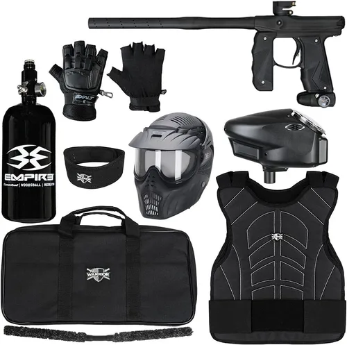Vista 4 de Action Village Empire Mini GS TP Level 3 Kit de pistola de paintball protector