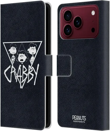 Vista 125 de Head Case Designs Funda de piel con licencia oficial de Peanuts Charlie Brown Good Grief Rock Tees compatible con Apple iPhone 11 Charlie Brown Buen