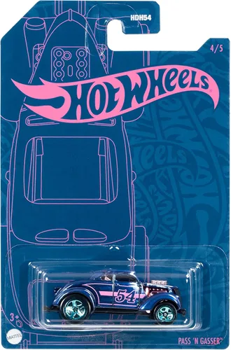 Vista 4 de Hot Wheels Perla y Cromo 2022 Pass N Gasser 4/5
