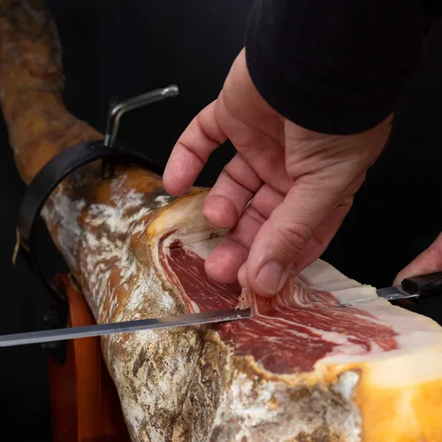 Vista 8 de Jamonprive Soporte Jamonero España - Jamonero para Jamones Españoles y Prosciutto Italiano