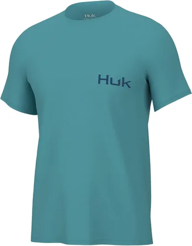 Vista 2 de HUK Men's Kc Scott Short Sleeve Tee, Performance Fishing T-Shirt