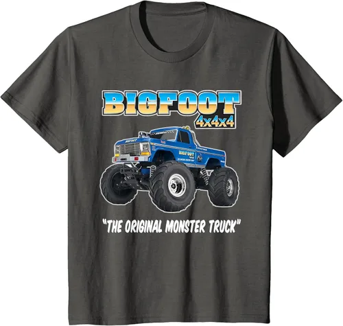 Vista 56 de Camiseta Monster Truck Gris asfalto