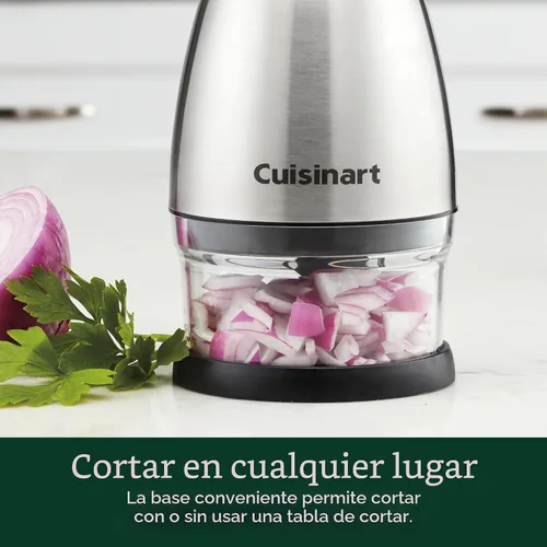 Vista 4 de Cuisinart Picadora, acero inoxidable/negro, CTG-00-SCHP, 8.2 "x 3.9" x 3.9
