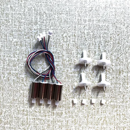 Vista 7 de Rc Drone Motor Parte para E88 teng1 E88 PRO Quadcopter Piezas de repuesto Brazo Hélice, Cuchilla, Guardia de engranajes, Kit de repuesto del motor