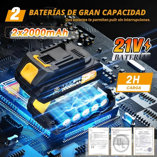 Vista 3 de Kit de pulidor inalámbrico del amortiguador del coche, pulidor DA Rosa