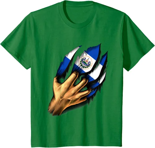 Vista 44 de El salvador bandera camisa salvadoreña en mi