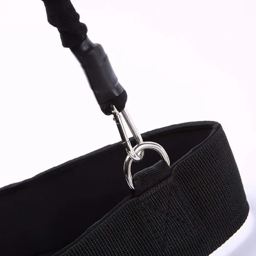 Vista 6 de Entrenador de Salto Vertical Bandas de Resistencia para Salto Fuerza de Piernas Baloncesto Voleibol Fútbol Americano Tenis Entrenamiento de Agilidad