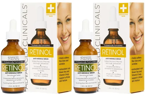 Vista 20 de Advanced Clinicals - Suero exfoliante con ácido glicólico al 10% para la cara + ácido láctico Exfoliante facial AHA + suero de ácido salicílico