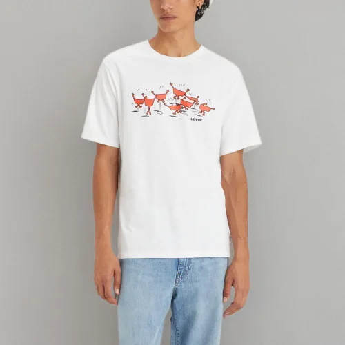 Vista 3 de Levi's Camiseta gráfica grande y alta