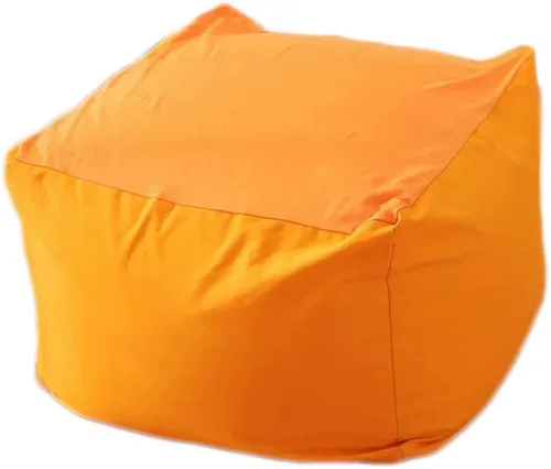 Vista 17 de Funda de sofá perezosa, puf de tela de lino, puf puff para sala de estar, tatami, sillas acolchadas para adultos y niños (relleno no incluido), S1