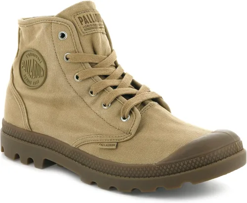 Vista 3 de Palladium Pampa Bota de lona de corte alto para hombre