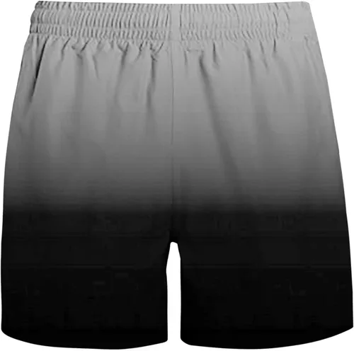 Vista 5 de Men's Beach Shorts Casual Drawstring Elastic Waist Shorts with Pockets Casual Loose Gradient Relaxed Fit Shorts