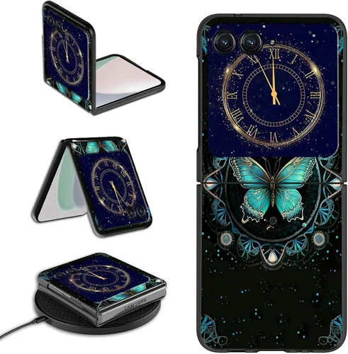 Vista 47 de Rossy Funda para Motorola Razr Plus 2023 para Moto Razr+ 2023 con patrón de niña africana para mujeres y hombres, ultra delgada, ligera