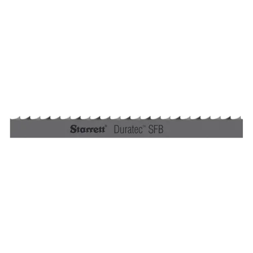Vista 15 de Starrett Duratec – Hoja de sierra de banda SFB, acero al carbono, diente regular, juego de rastrillo, rastrillo neutral, 12', 1
