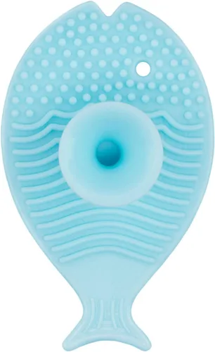 Vista 2 de Innobaby Bathin Smart - Cepillo de silicona para bebé, esencial para piel seca y eczema, exfoliante suave con mango de succión, silicona de secado