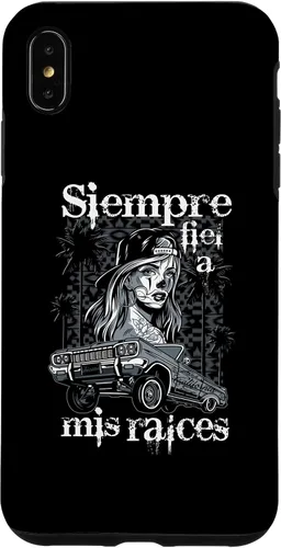 Vista 11 de iPhone 16 Chicana Style Lowrider Ropa Mujeres Mexicano-Americana Latina Case
