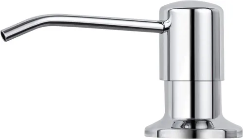Vista 15 de Dispensador de jabón para fregadero de cocina, integrado, acero inoxidable (metal de pistola), juego de bomba para jabón o loción, recarga desde