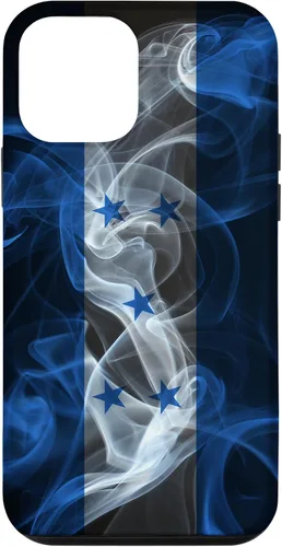 Vista 16 de iPhone 16 Smoky Honduras Flag - Funda de orgullo hondureño estilo humo