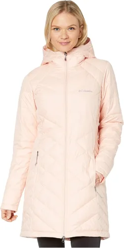 Vista 37 de Columbia Chaqueta larga con capucha Heavenly para mujer Verde (Stone Green)