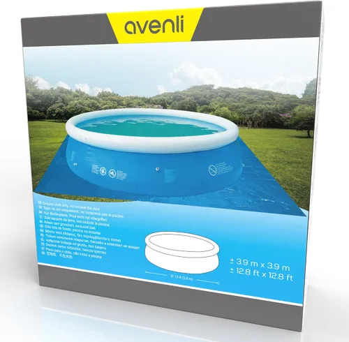 Vista 5 de Jilong Paño de suelo de piscina 153.5x153.5 in Protección de suelo/Lona protectora Protector de Piscina Daños en el Piso, Base para Piscina