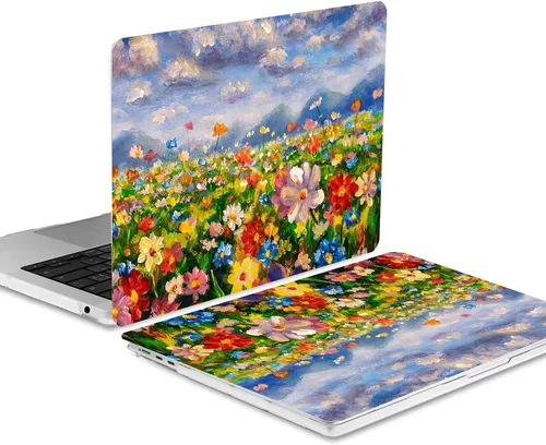 Vista 7 de Funda compatible con MacBook Pro de 13 pulgadas 2015, 2014, 2013, finales de 2012, versión A1502/A1425 con retina, carcasa rígida de plástico +