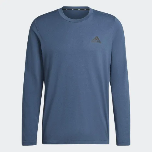 Vista 6 de adidas Camiseta deportiva de manga larga Aeroready Designed 2 Move Feelready para hombre