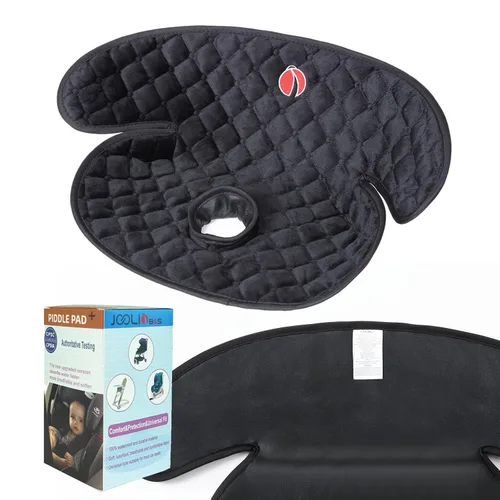 Vista 8 de Protector de asiento de coche para bebé, protector de asiento de automóvil con forro impermeable para asiento de automóvil de seguridad infantil