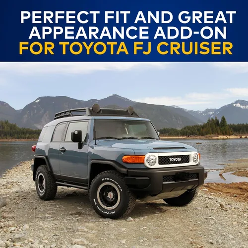 Vista 6 de Mástil de antena para Toyota FJ Cruiser 2007-2015, repuesto de antena automotriz negra para automóviles, camiones y SUV, compatible con radio AM FM