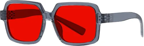 Vista 12 de Eyekepper Blue Light Glasses Men Women, Square Eyeglasses