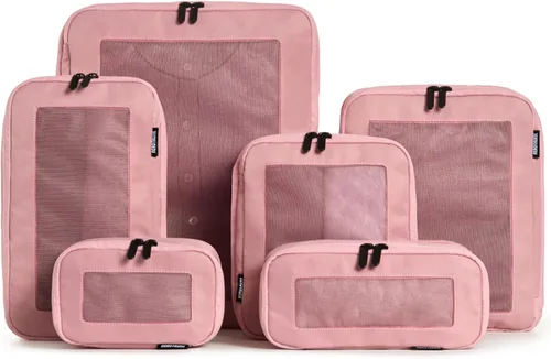Vista 27 de Aerotrunk Cubos de embalaje de compresión para viajes, paquete de 2, beige
