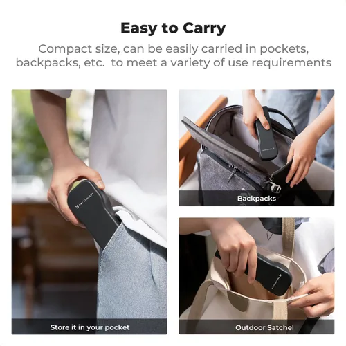 Vista 5 de K&F CONCEPT - Tapa protectora para cardán compatible con DJI Osmo Pocket 3 Estuche rígido portátil con forro suave, bolsillo 3 accesorios, PT31