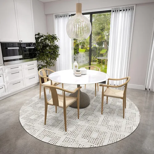 Vista 30 de Addison Rugs Eleanor AER31 - Alfombra beige de 1 pies 8 pulgadas x 2 pies 6 pulgadas, fácil de limpiar, lavable a máquina, no se desprende