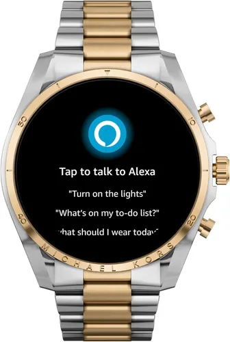 Vista 6 de Michael Kors - Reloj inteligente con pantalla táctil Gen 6 con altavoz frecuencia cardíaca oxígeno en la sangre GPS pagos sin contacto