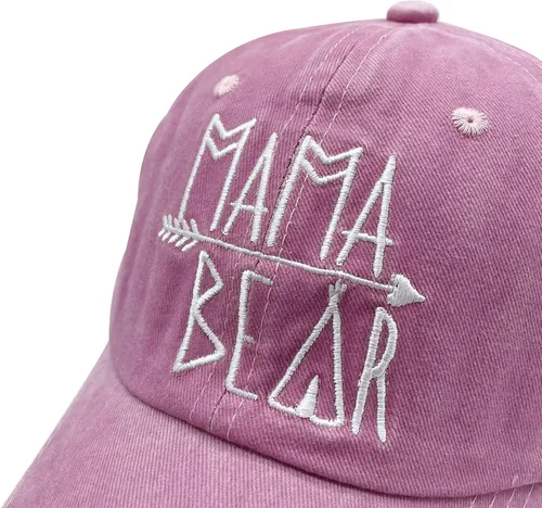 Vista 2 de Waldeal Gorra de béisbol ajustable bordada para mujer, estilo vintage desgastado