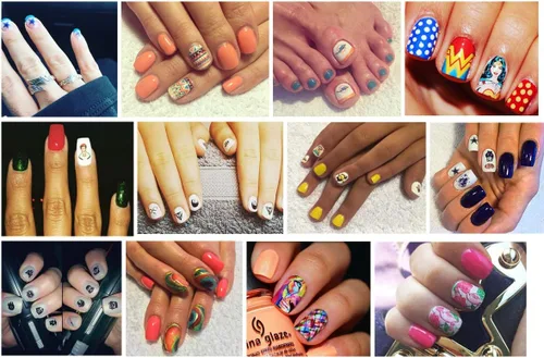 Vista 2 de Calcomanías de transferencia de arte de uñas de perro Bulldog Inglés - Juego de 58 - A1297