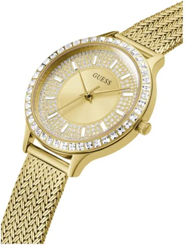 Vista 13 de GUESS US Womens Gold-Tone Mesh Analog Watch one