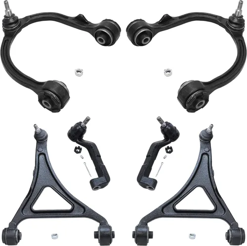 Vista 57 de Detroit Axle - Kit de brazos de control delantero para Chevy Silverado 1500 GMC Sierra 1500 GMC Sierra 1500 Avalanche Yukon Tahoe Escalade ESV EXT