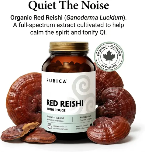 Vista 3 de PURICA Red Reishi, 120 CT