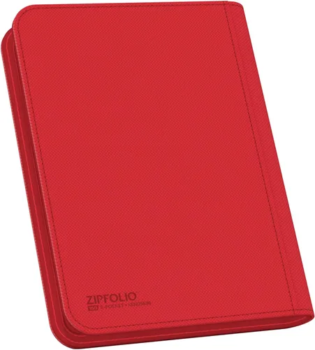 Vista 4 de Ultimate Guard Zipfolio 160 – 8 bolsillos Xenoskin Rojo
