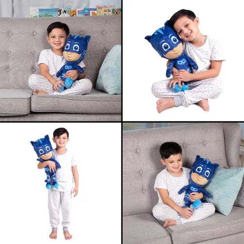 Vista 5 de Franco Kids Bedding - Almohada de peluche súper suave, talla única, diseño de PJ Masks Catboy
