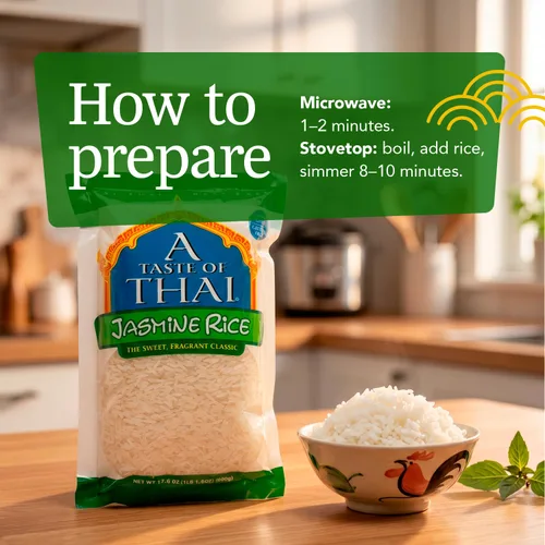 Vista 9 de Taste of Thai Jasmine Rice, 17.6 oz