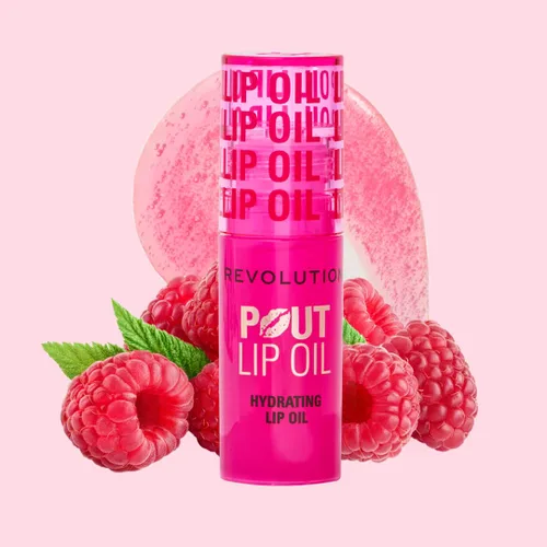 Vista 24 de Revolution Pout - Aceite de labios Juicy Peach Durazno (Juicy Peach)