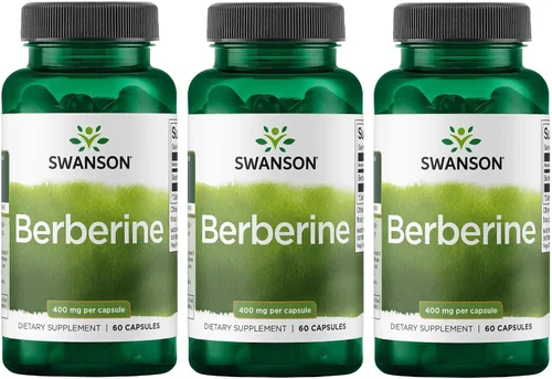 Vista 8 de Swanson Suplemento de berberina - 400 mg cada uno, 60 cápsulas - Berberina HCl con apoyo general para el bienestar