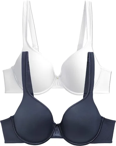 Vista 11 de Vanity Fair Women's Bra with 2-Way Convertible Straps, Body Caress Full Coverage, Lightly Lined Cups Up to Dd