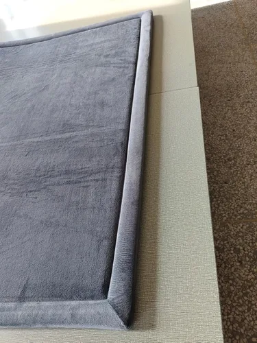 Vista 38 de Huloo Sleep - Tapete de juego para la habitación de bebés y niños pequeños, anticaídas, de espuma elástica de 1.3" de grosor, 28" x 72", terciopelo