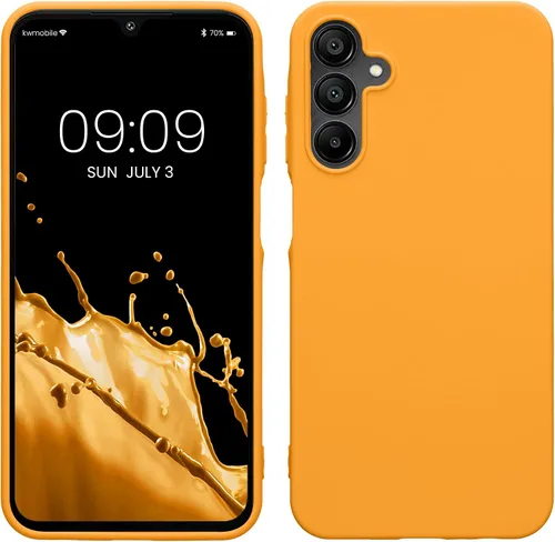 Vista 99 de kwmobile Funda compatible con Samsung Galaxy A12 - Funda protectora de silicona TPU suave y delgada - Azul Báltico
